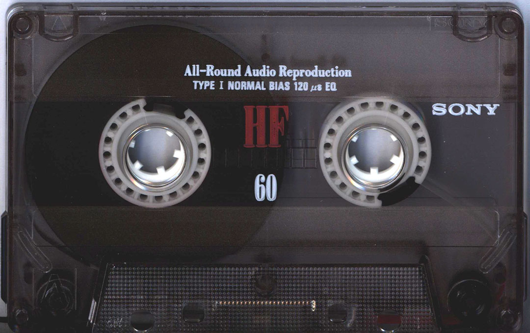 Sony HF 60 (1992) - Cassette Tape Artwork